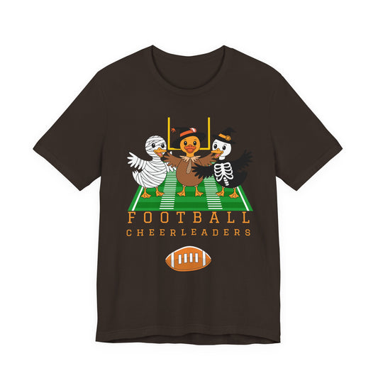 Football Cheerleader Halloween Tee