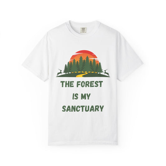 Nature Lover T-shirt, Forest Sanctuary
