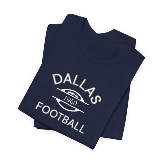 Dallas Football 1960 Vintage Tee — Retro Team Graphic T-Shirt