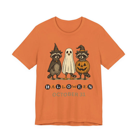Halloween Raccoon Tee