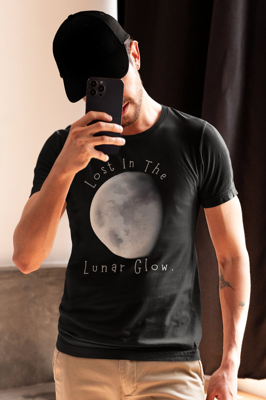 Lunar Glow Tee - Unisex Moon Shirt