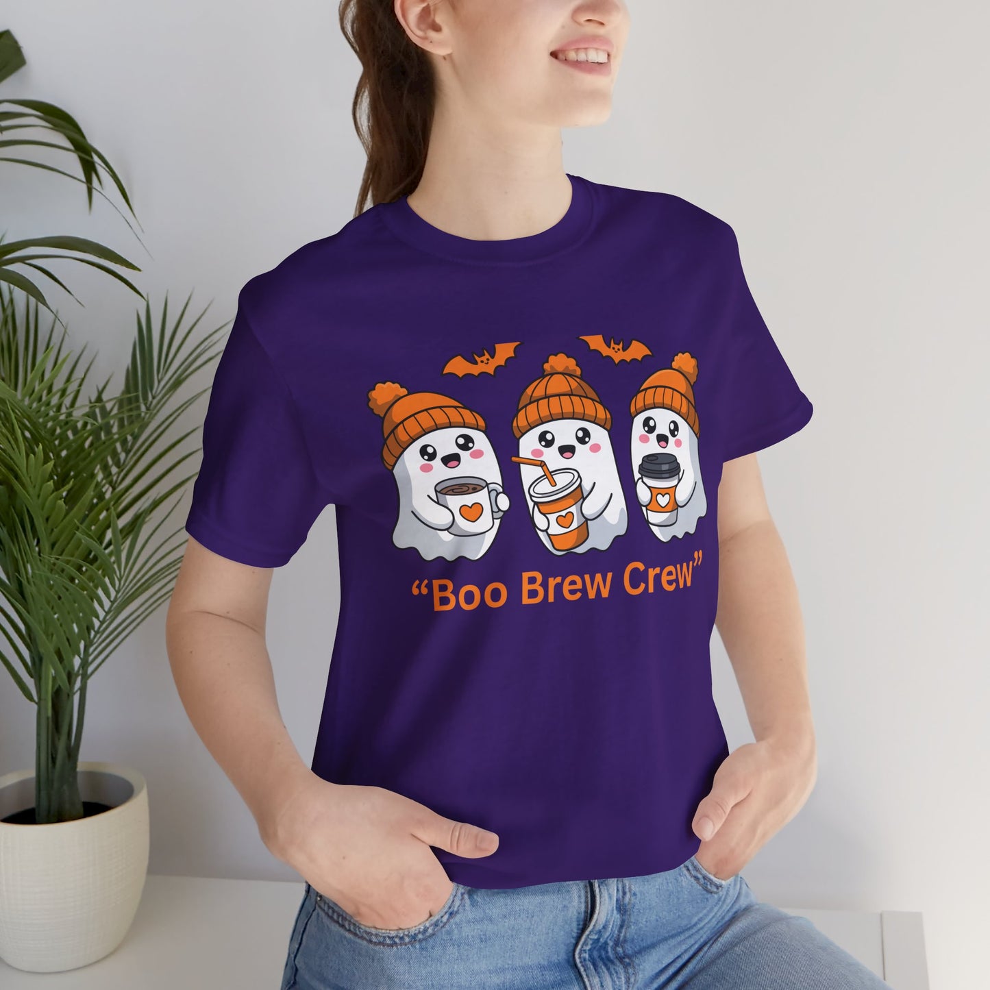 Halloween Boo Brew Crew Tee