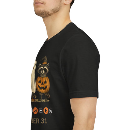 Halloween Raccoon Tee