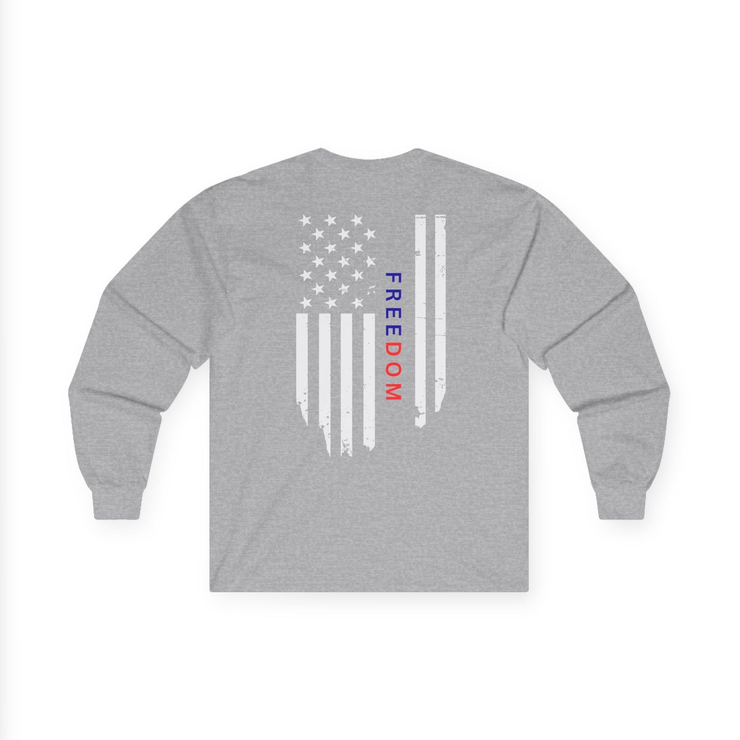 Freedom American Flag Long-Sleeve Tee