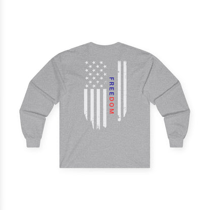 Freedom American Flag Long-Sleeve Tee