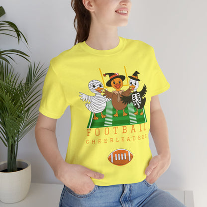 Football Cheerleader Halloween Tee