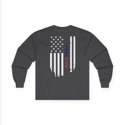 Freedom American Flag Long-Sleeve Tee