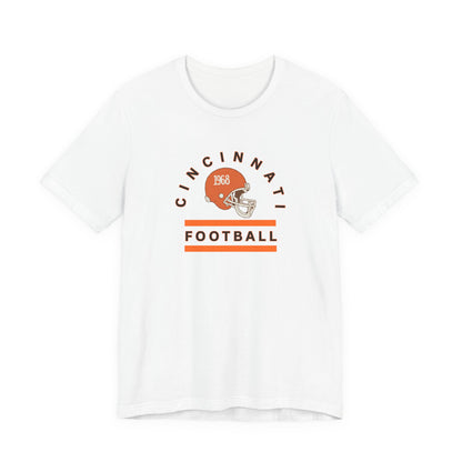 Cincinnati Retro Helmet Football Tee — Vintage