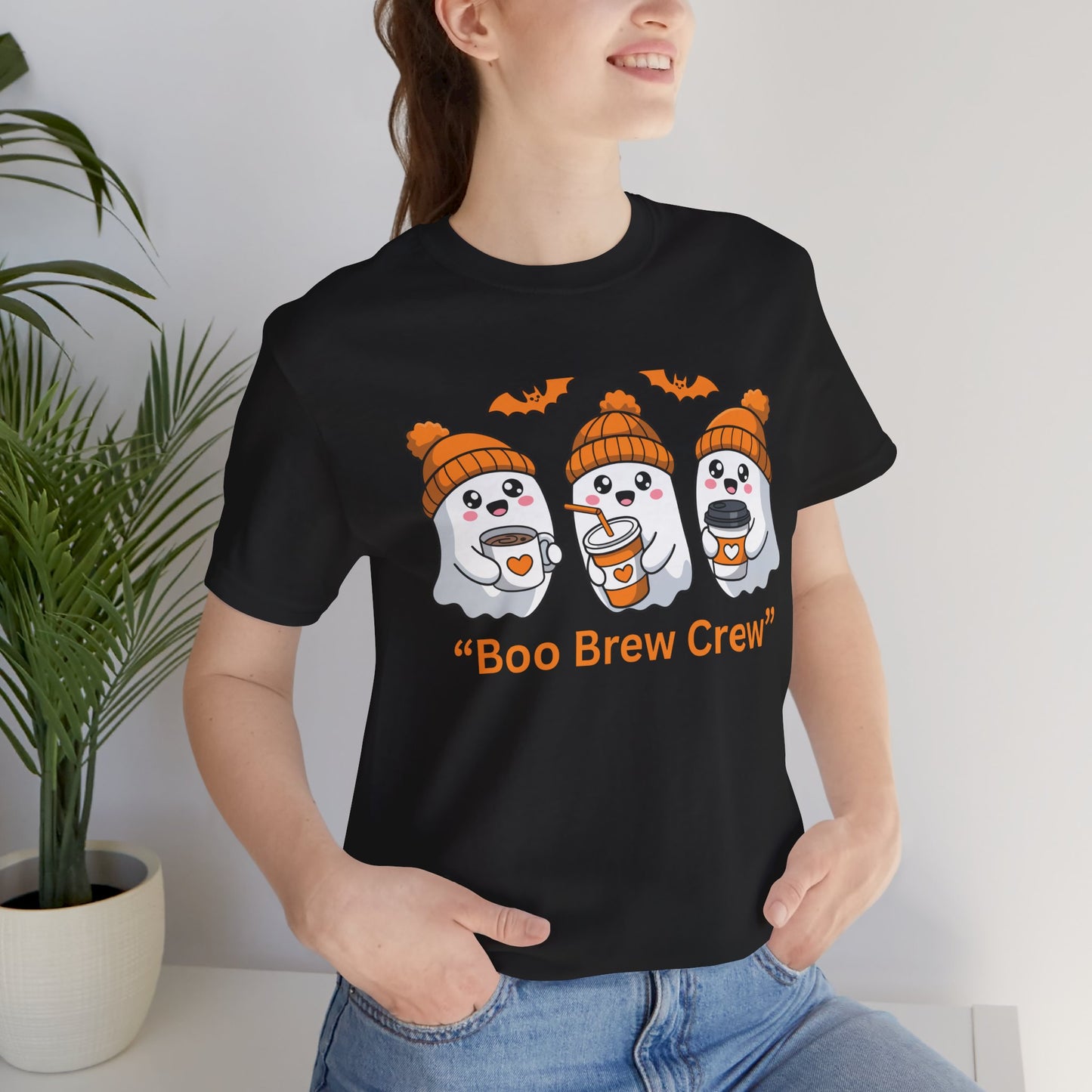 Halloween Boo Brew Crew Tee