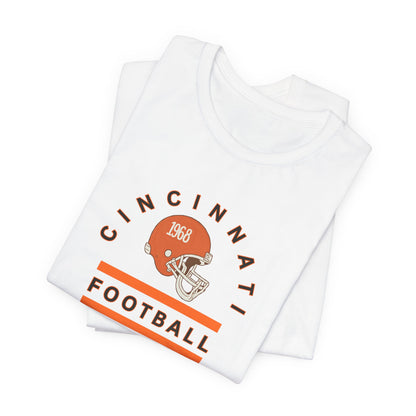 Cincinnati Football Retro Helmet Tee
