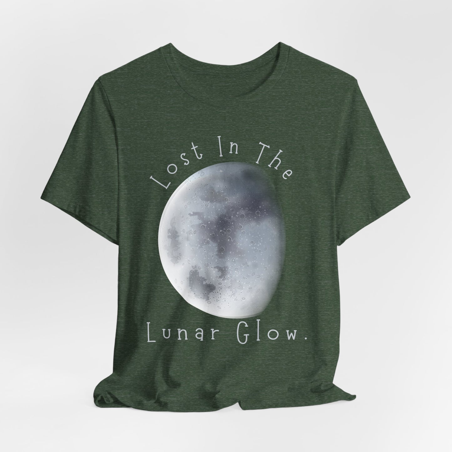 Lunar Glow Tee - Unisex Moon Shirt