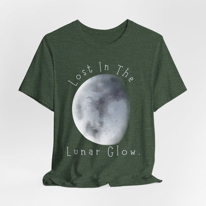 Lunar Glow Tee - Unisex Moon Shirt