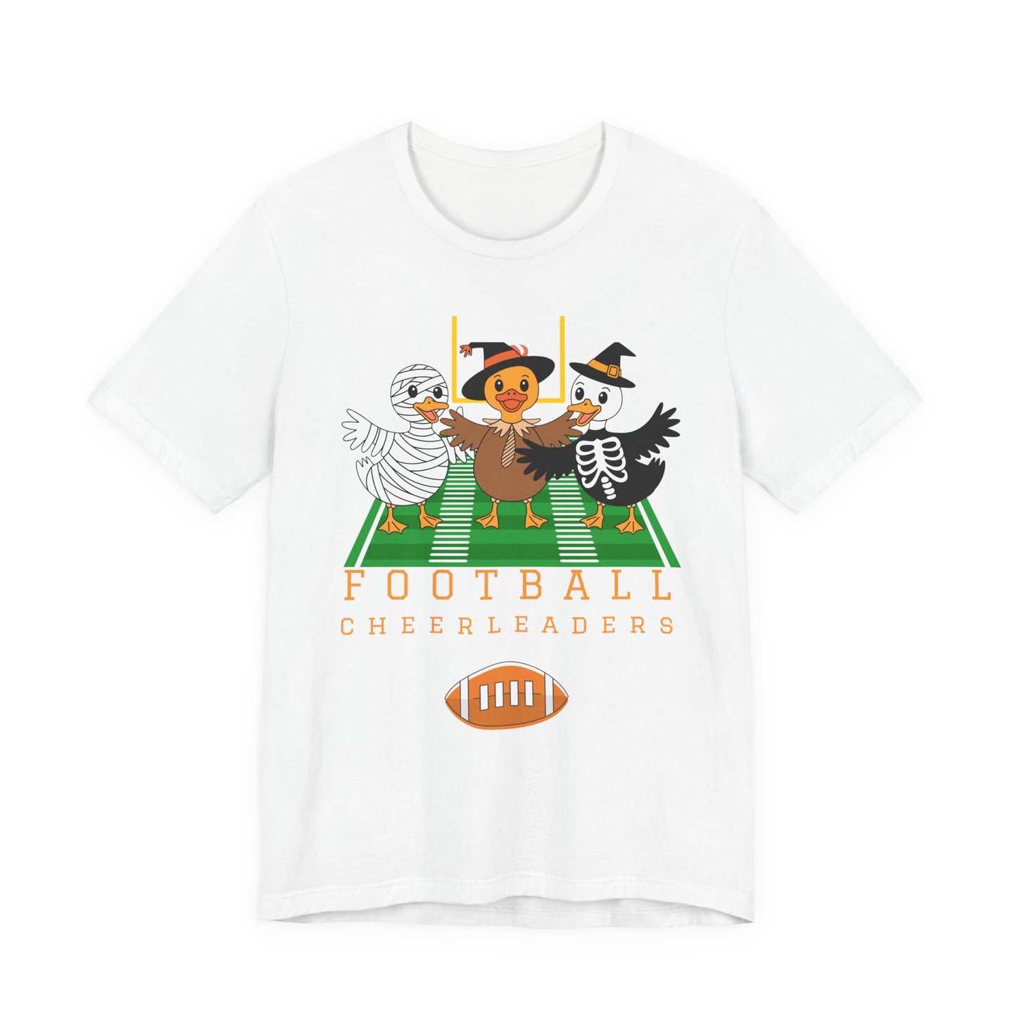 Football Cheerleader Halloween Tee