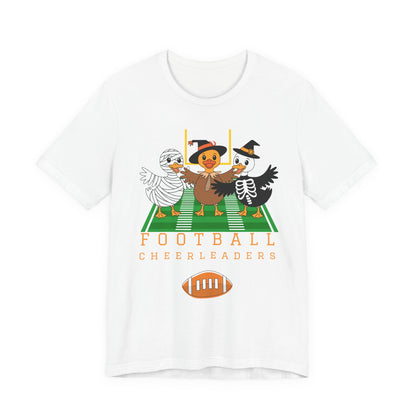 Football Cheerleader Halloween Tee