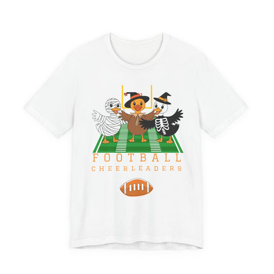 Football Cheerleader Halloween Tee