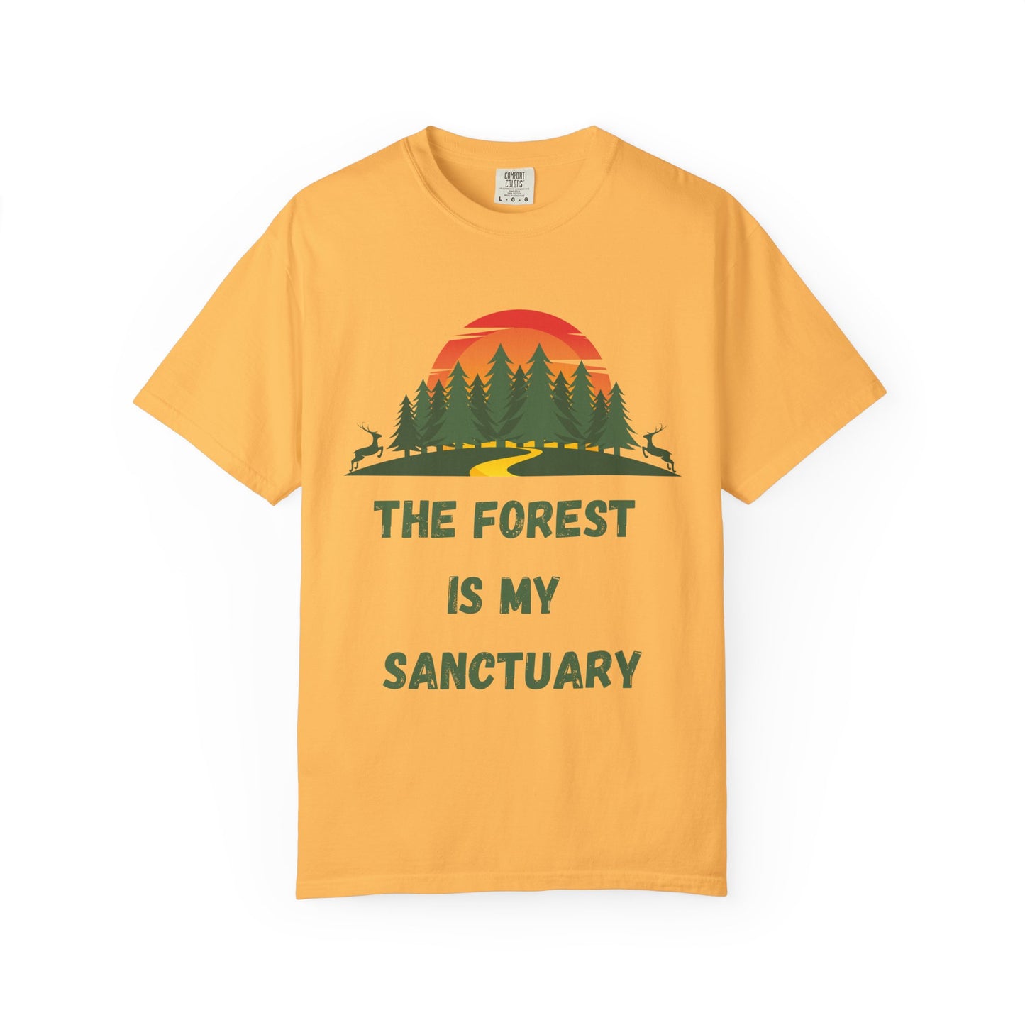 Nature Lover T-shirt, Forest Sanctuary