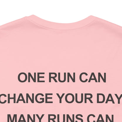 Running Can Change Your Life T-Shirt - Vintage Inspired