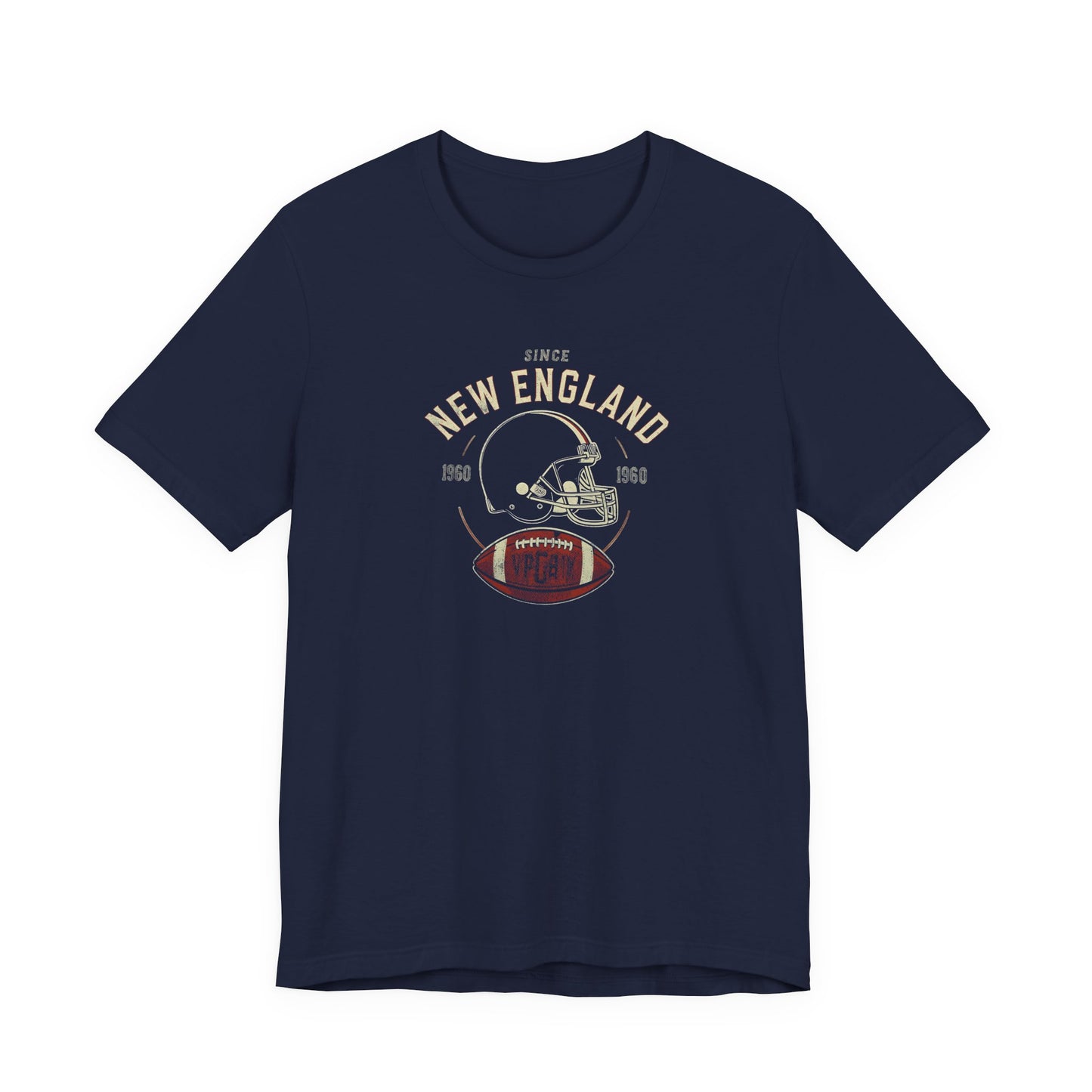 New England Vintage Football Tee