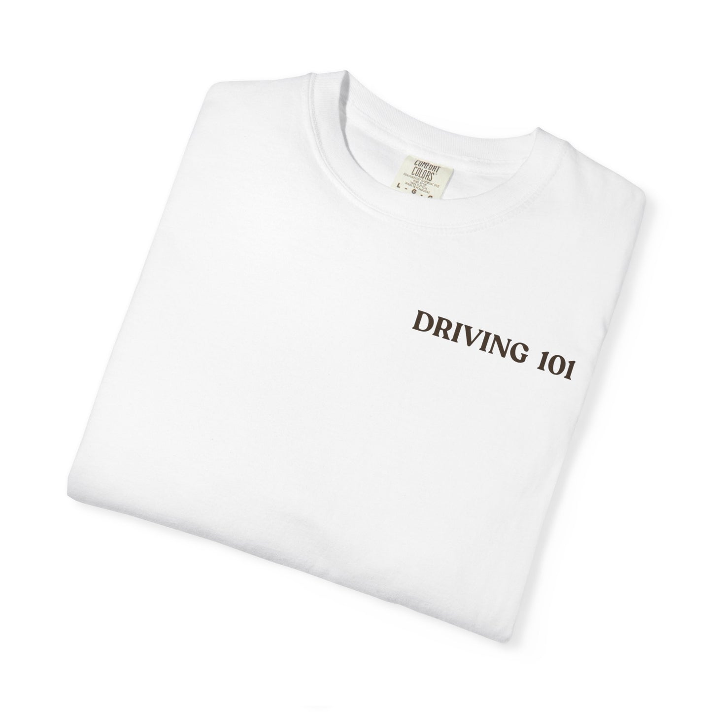 Driving 101 T-Shirt — "I Remember Driving With My Temps" Minimal Graphic Tee