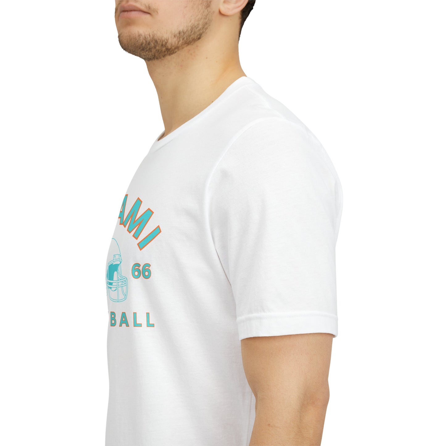 Miami Football Vintage 1966 Helmet Tee