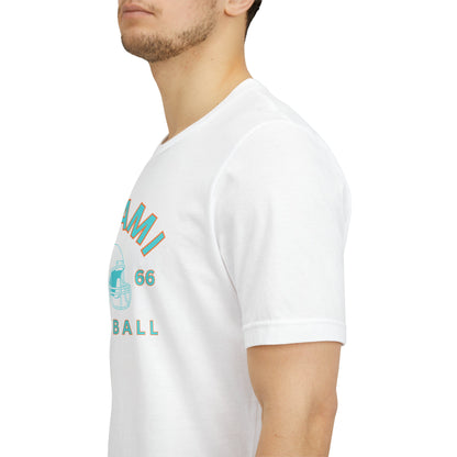 Miami Football Vintage 1966 Helmet Tee