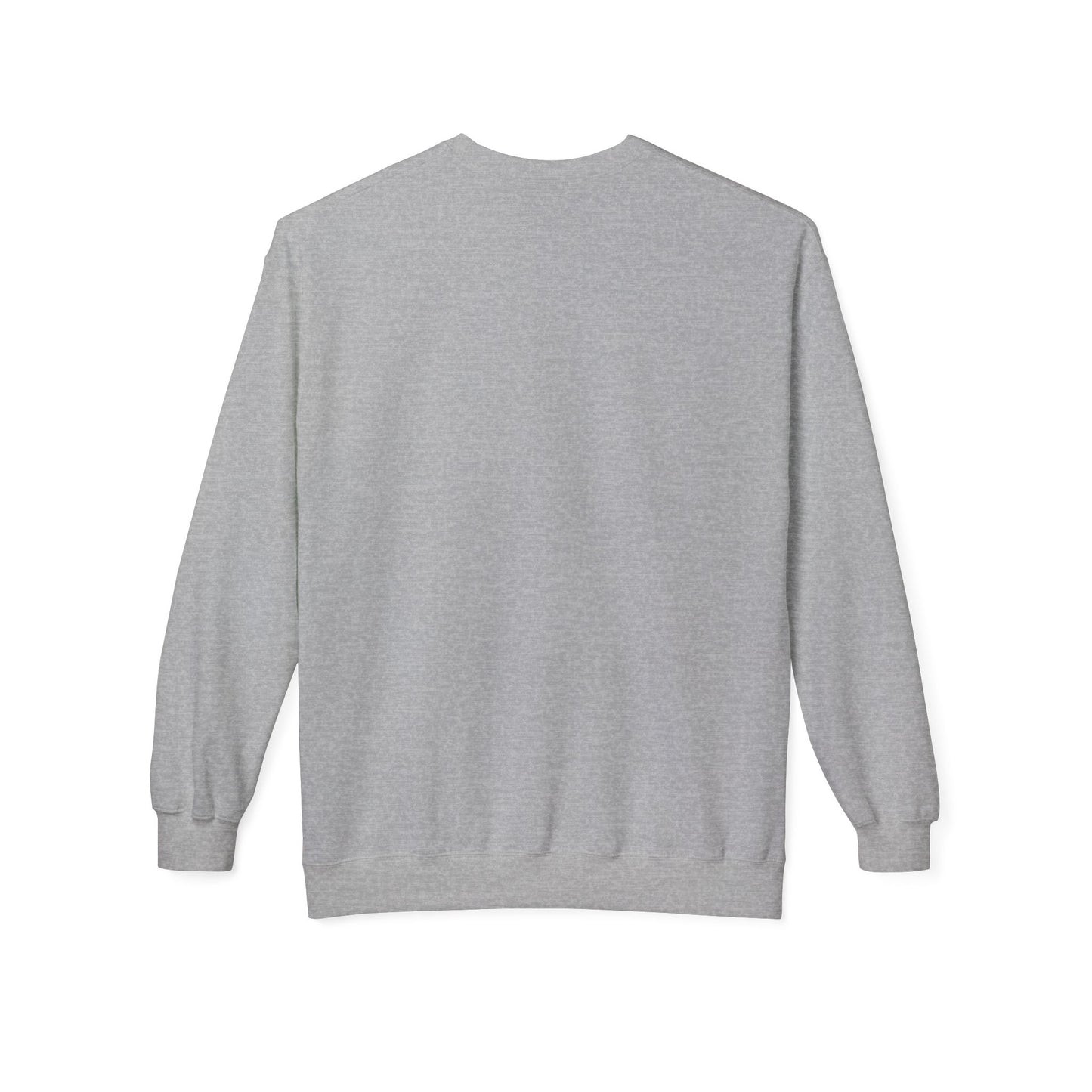 Downhill Ski Cozy Sweatshirt in grey- back side