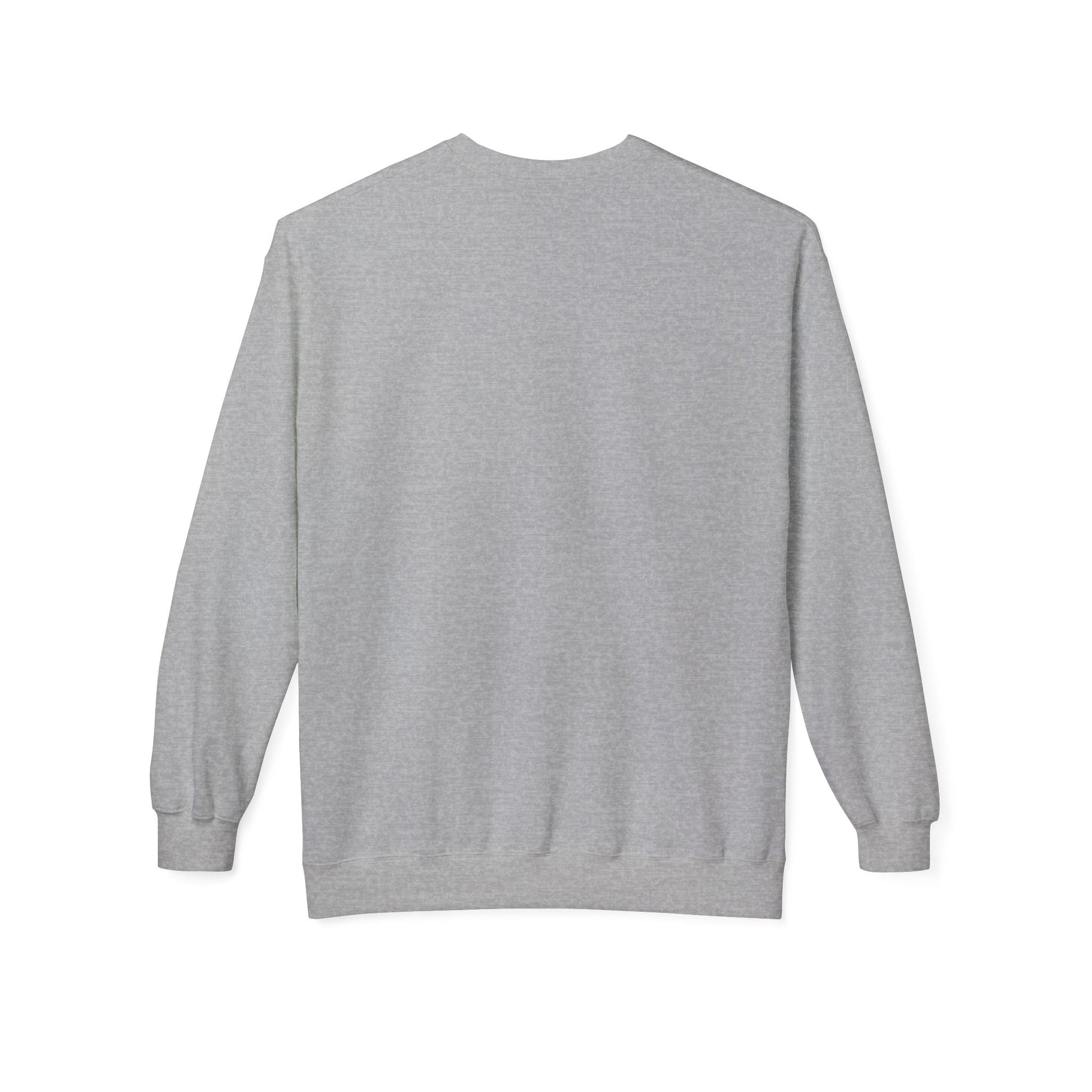 Downhill Ski Cozy Sweatshirt in grey- back side