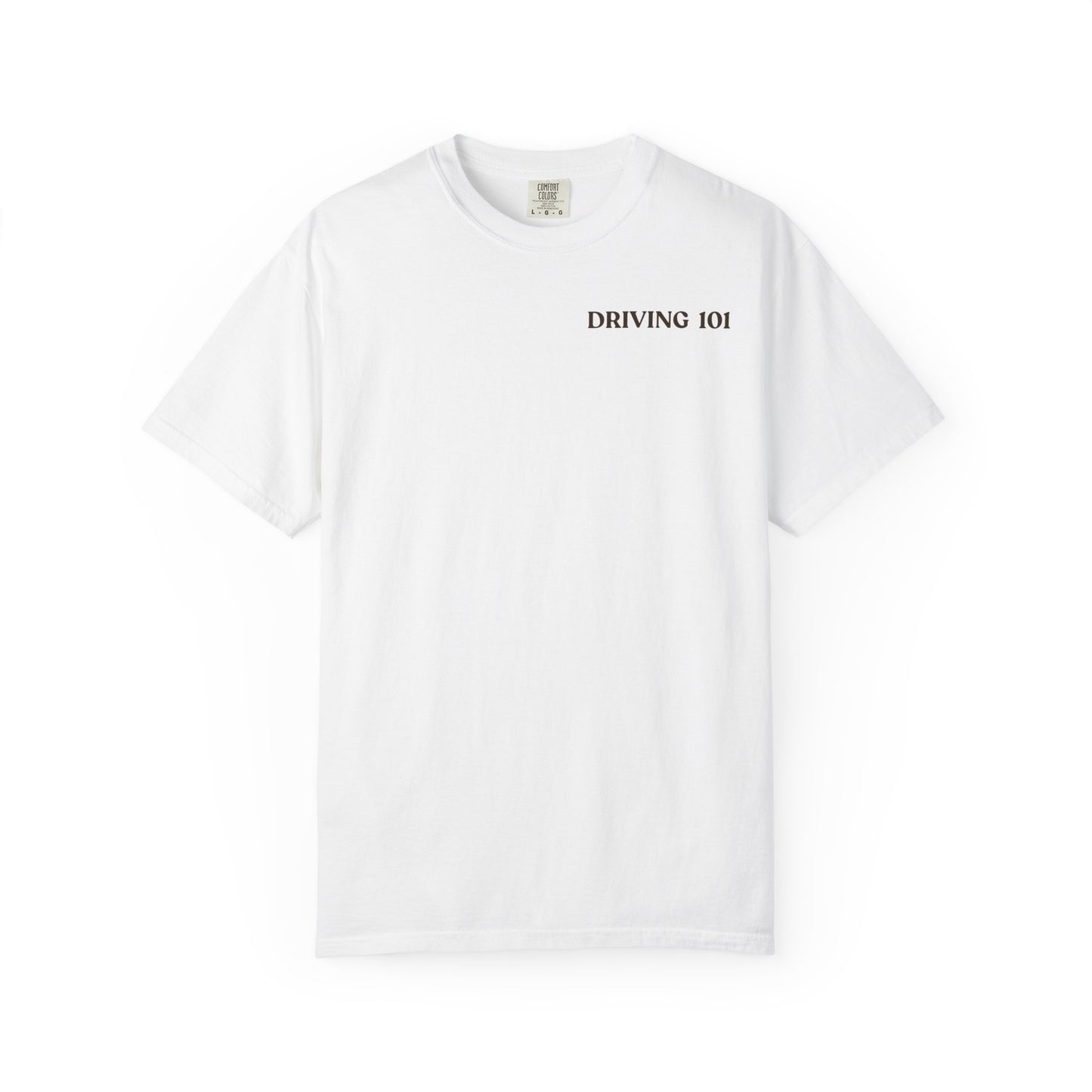 Driving 101 T-Shirt — "I Remember Driving With My Temps" Minimal Graphic Tee