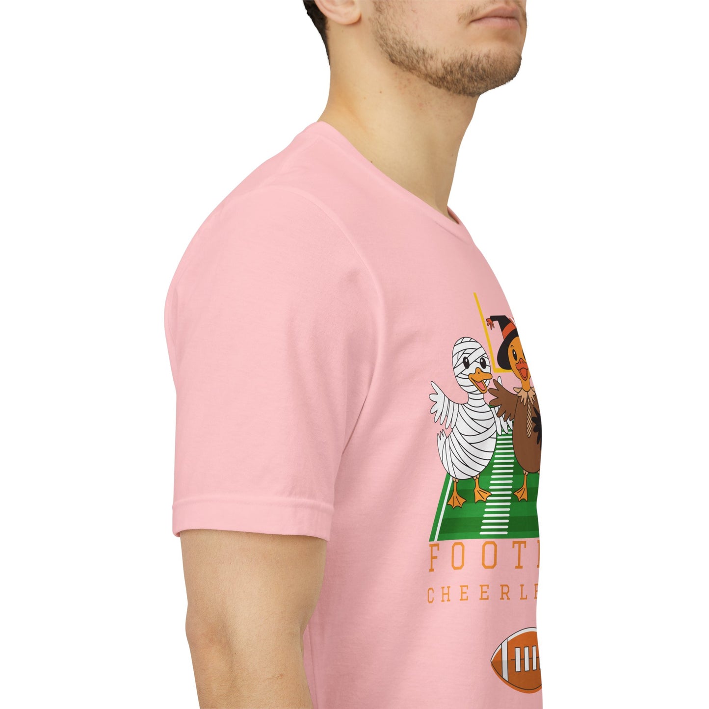 Football Cheerleader Halloween Tee