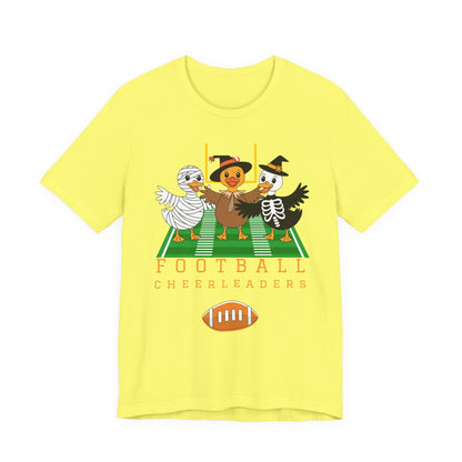 Football Cheerleader Halloween Tee