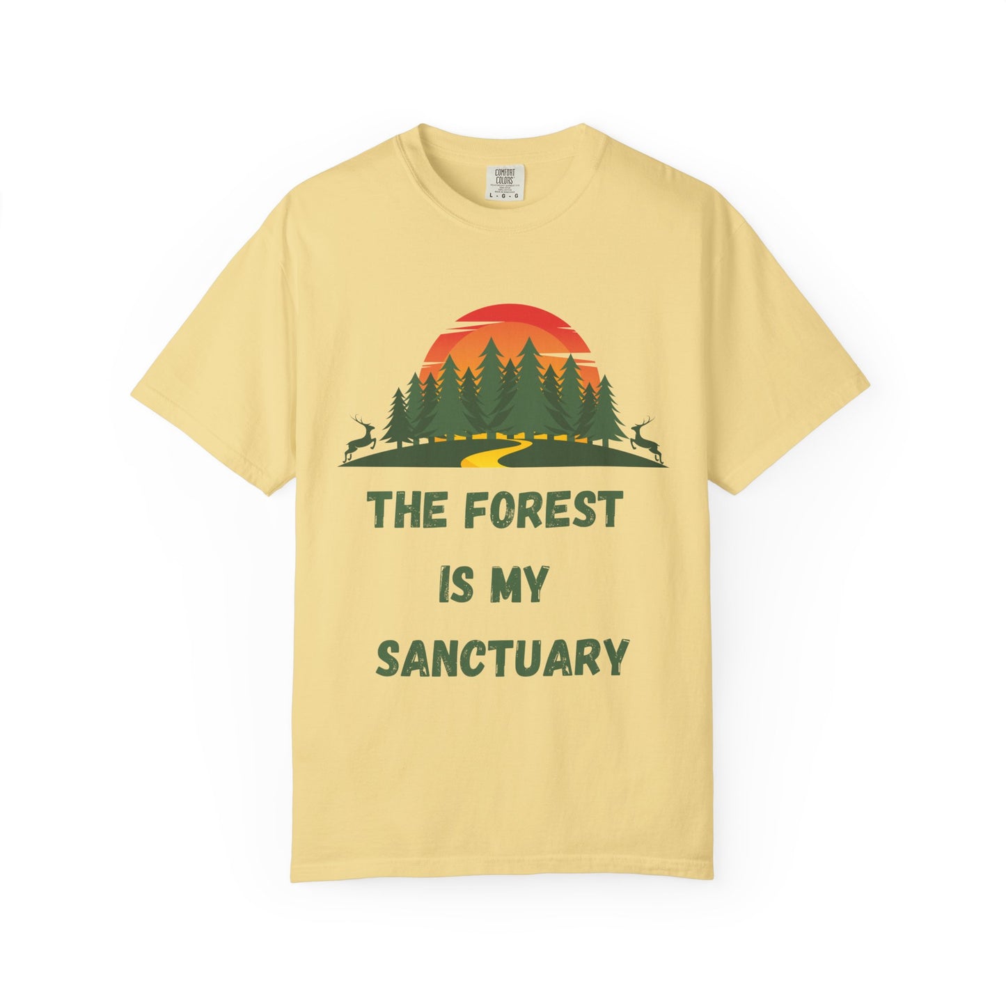 Nature Lover T-shirt, Forest Sanctuary