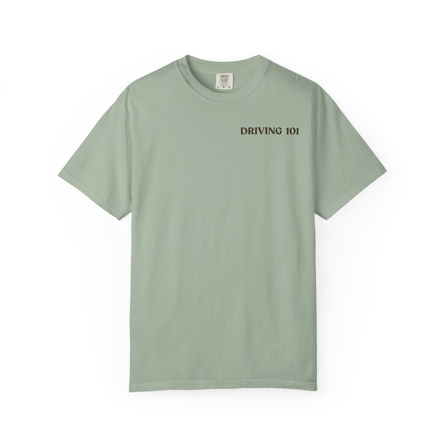 Driving 101 T-Shirt — "I Remember Driving With My Temps" Minimal Graphic Tee