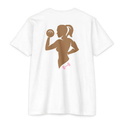 Girl Workout T-Shirt - Strength Training Tee