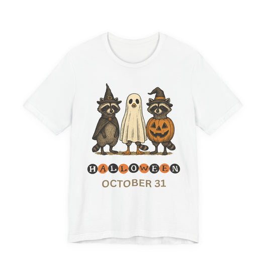 Halloween Raccoon Tee