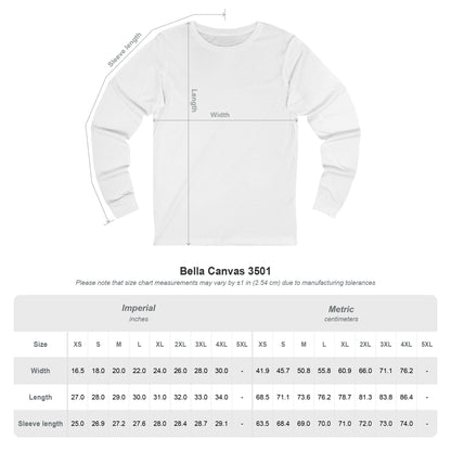 Ski Montana Long Sleeve Tee - Minimal Mountain Design