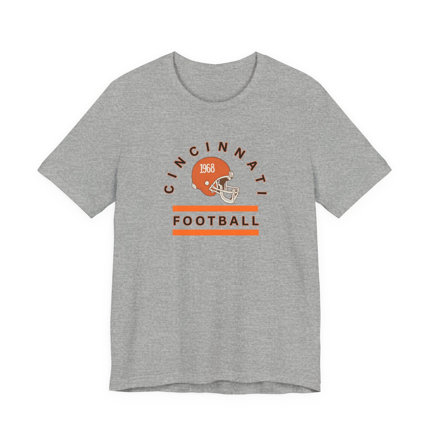 Cincinnati Football Retro Helmet Tee
