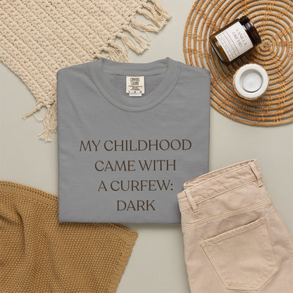 My Childhood Came With a Curfew — Graphic T-Shirt