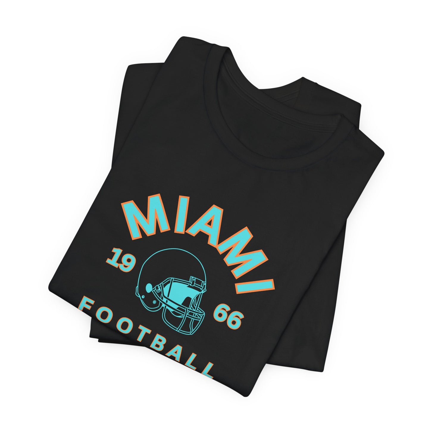 Miami Football Vintage 1966 Helmet Tee