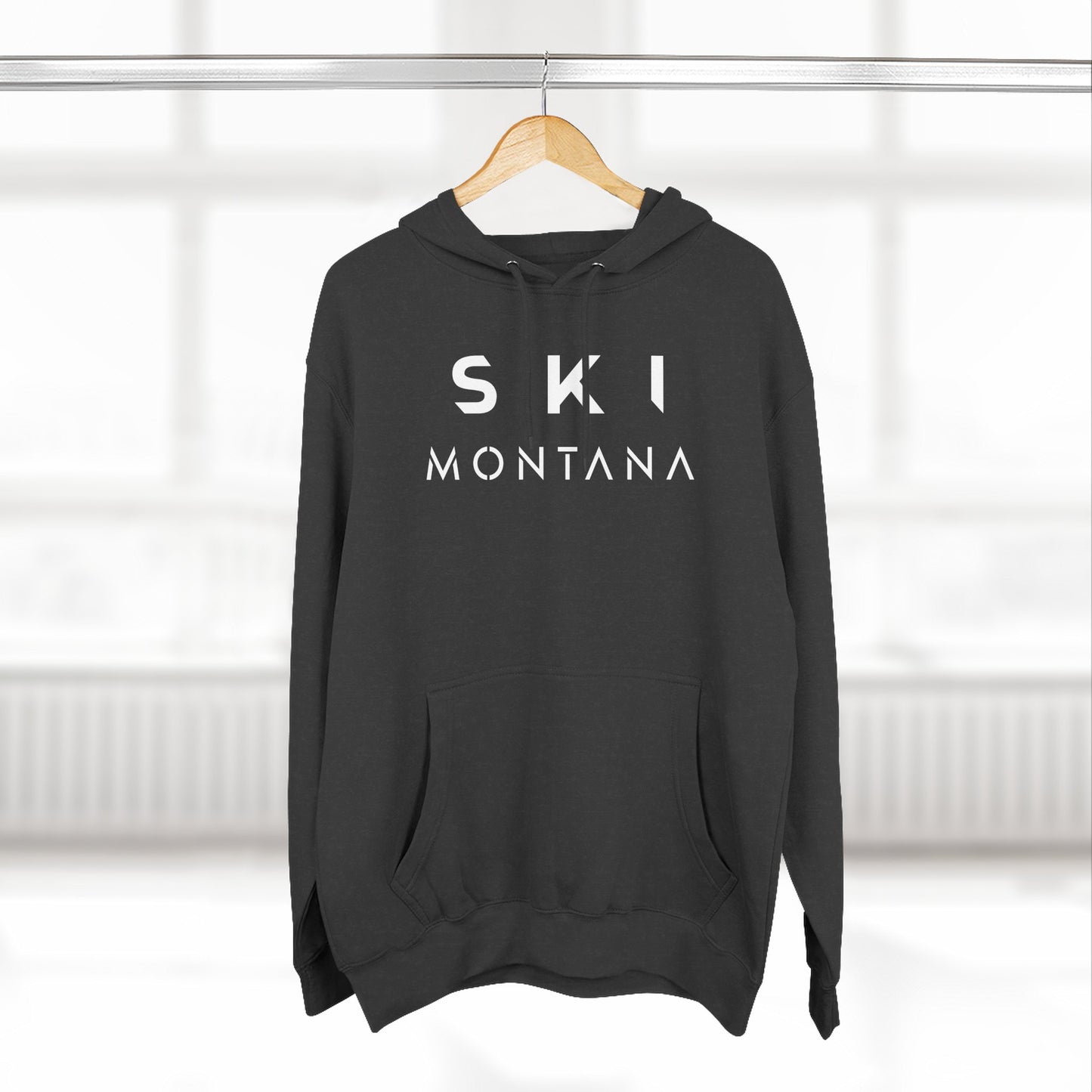 Ski Montana- Warm Pullover Hoodie