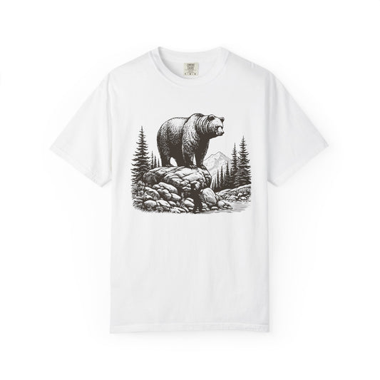 Bear Graphic T-Shirt- Unisex