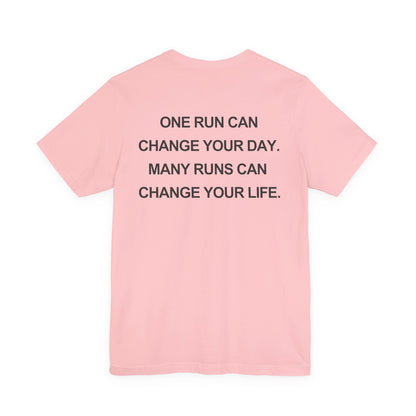 Running Can Change Your Life T-Shirt - Vintage Inspired