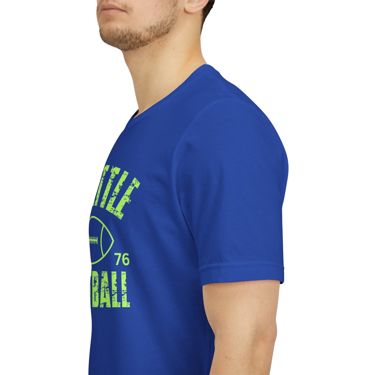 Seattle Football Distressed 1976 Tee