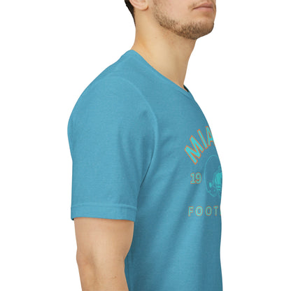 Miami Football Vintage 1966 Helmet Tee