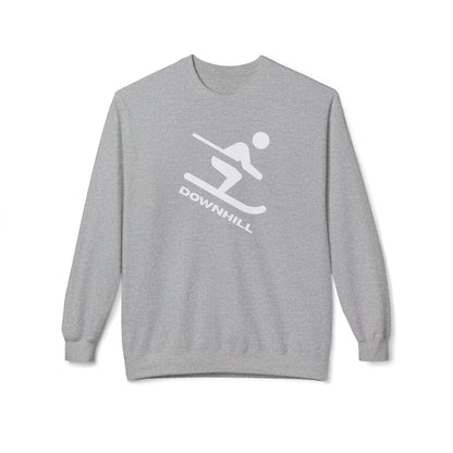 Downhill Ski Cozy Sweatshirt - Skier Graphic Crewneck