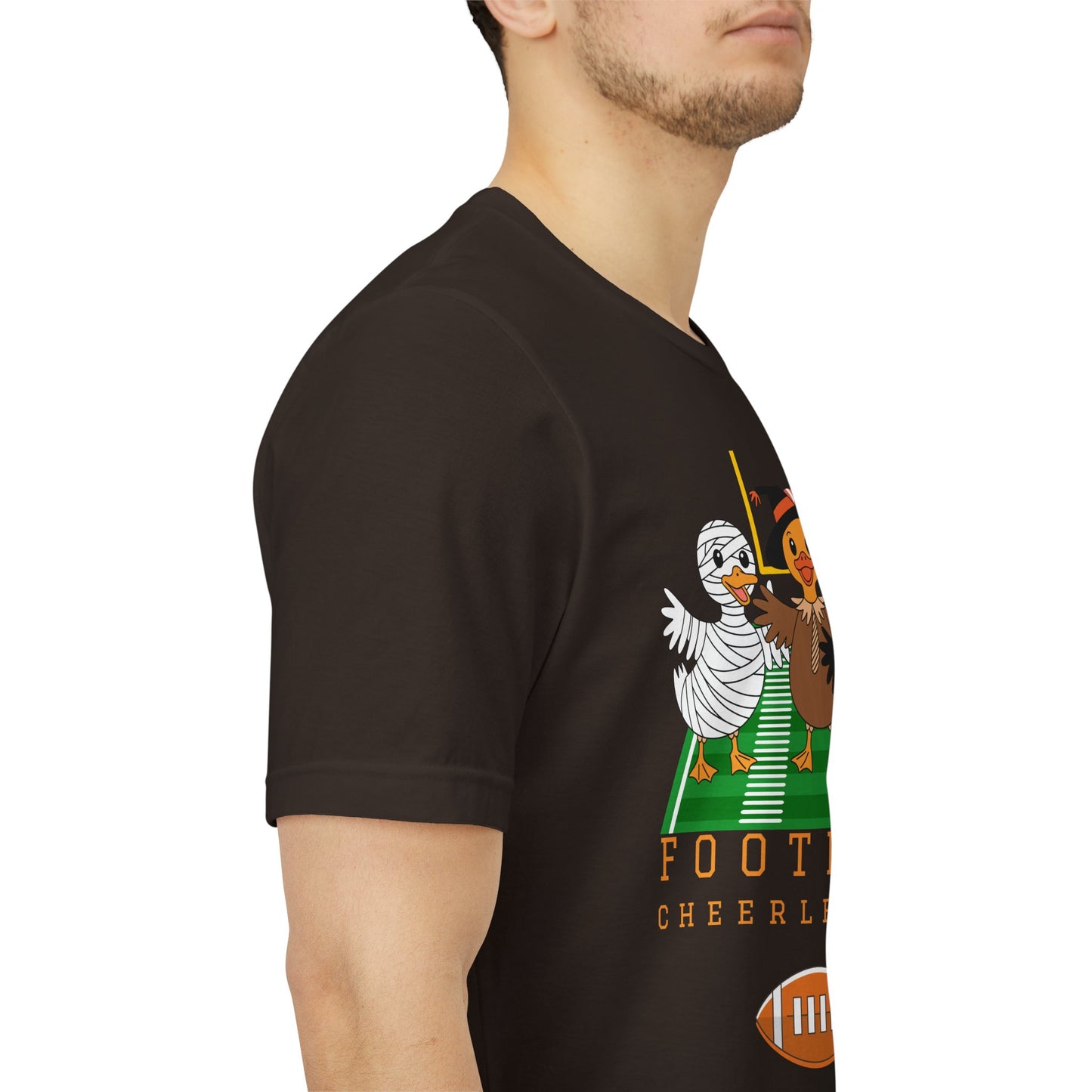Football Cheerleader Halloween Tee