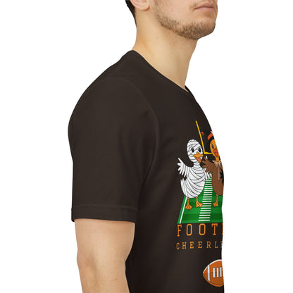 Football Cheerleader Halloween Tee