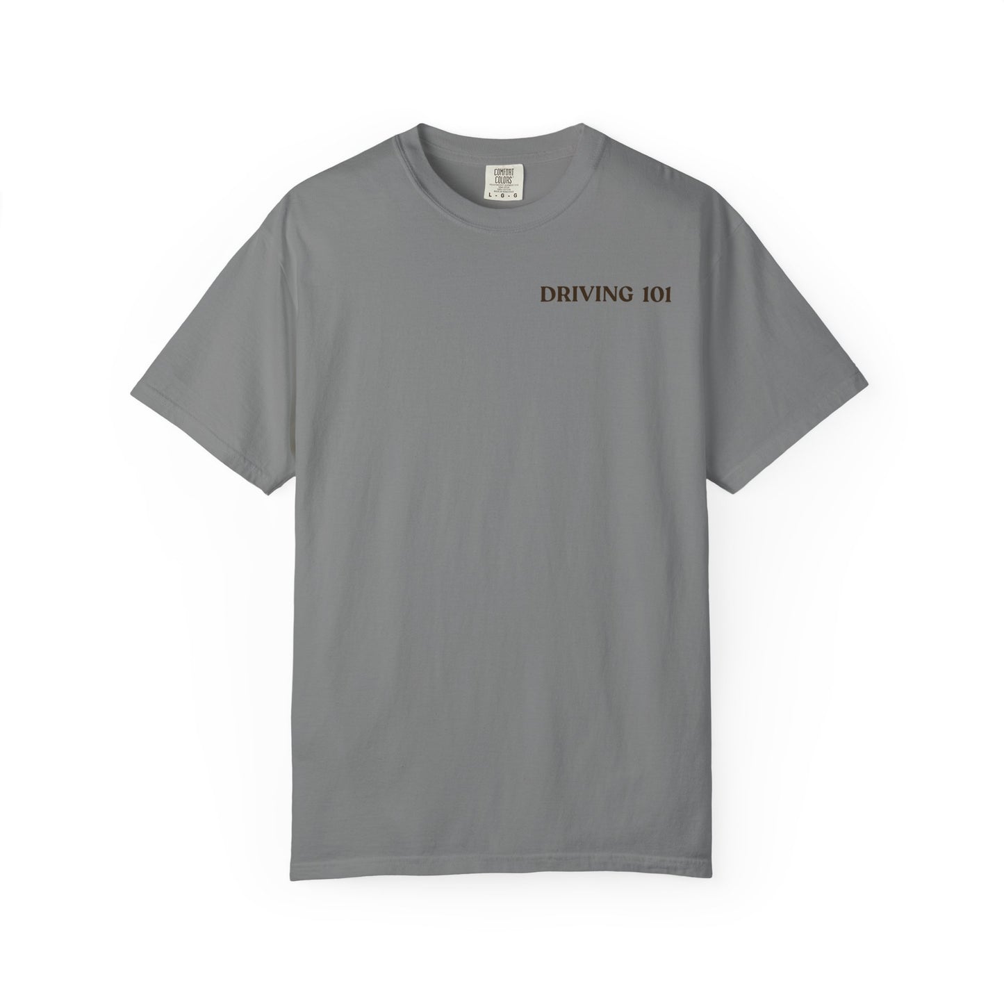 Driving 101 T-Shirt — "I Remember Driving With My Temps" Minimal Graphic Tee