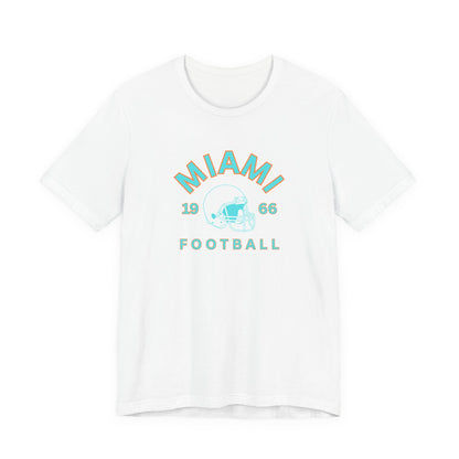 Miami Football Vintage 1966 Helmet Tee