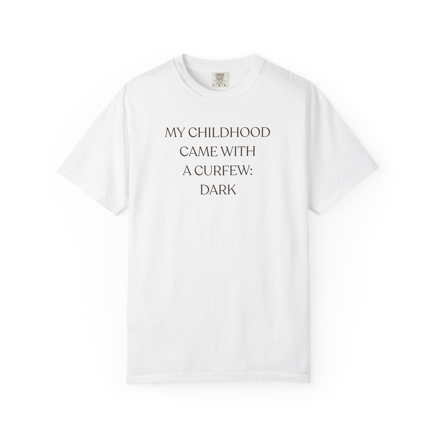 My Childhood Came With a Curfew — Graphic T-Shirt