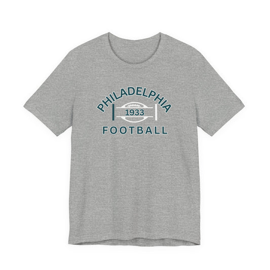 Philadelphia Football Vintage Tee — Retro Stadium 1933 T‑Shirt